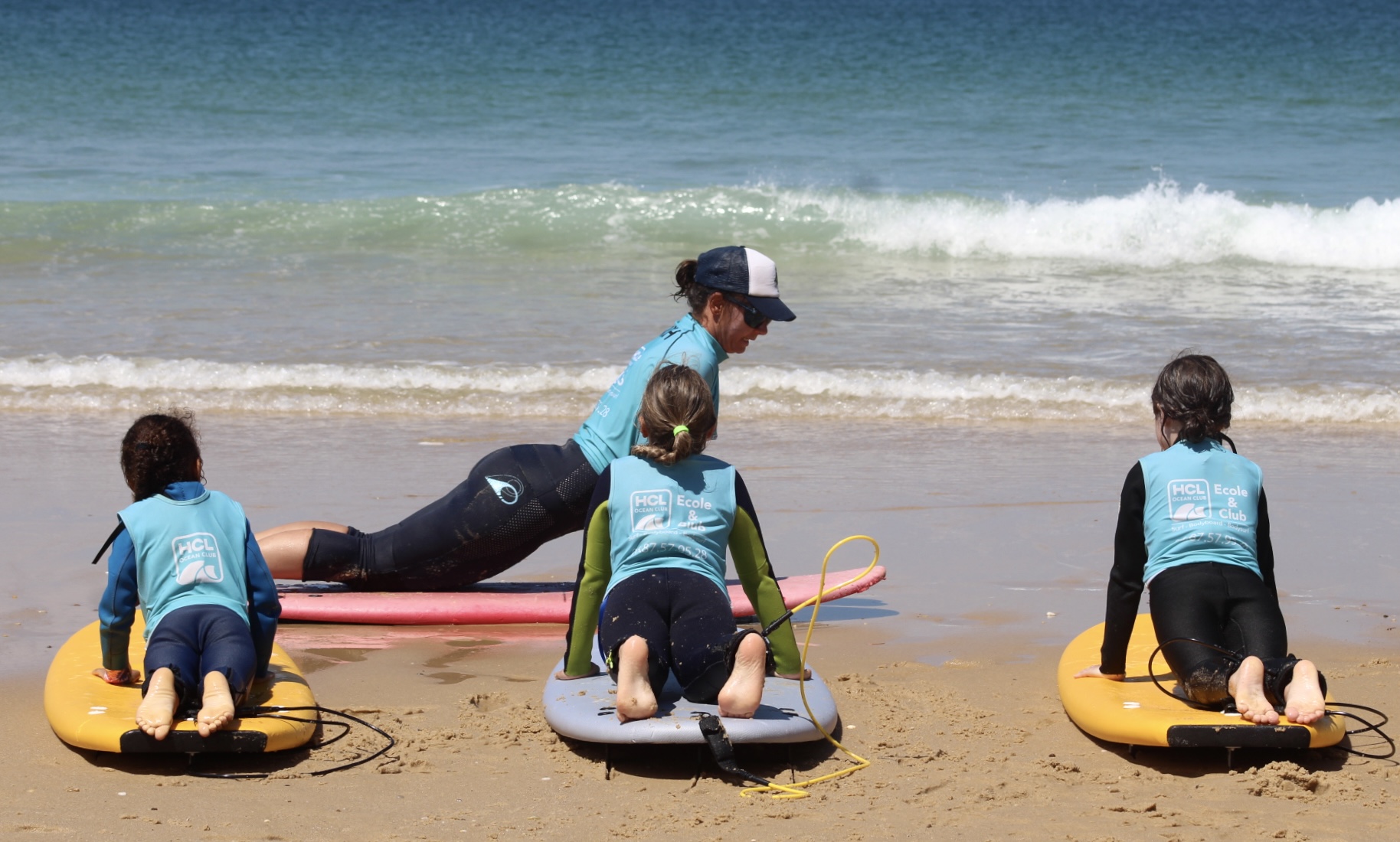 hcl ocean club cours surf bodyboard